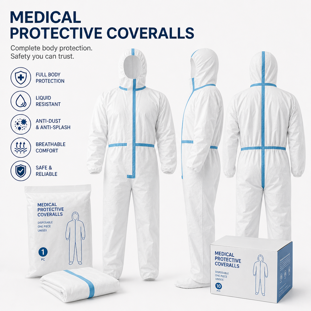 Medical Protective Coveralls