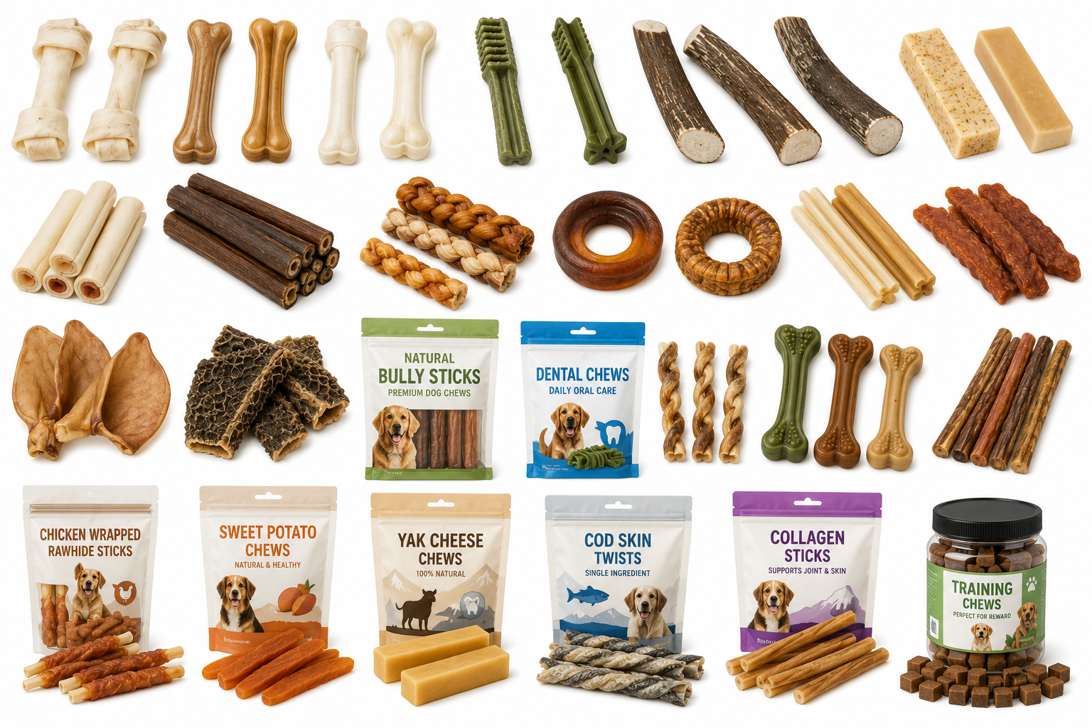 Pet Chew Products Sourcing from China — OEM/ODM & Private Label Supplier/Manufacturer