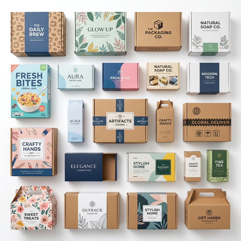 Custom Printed Carton Boxes