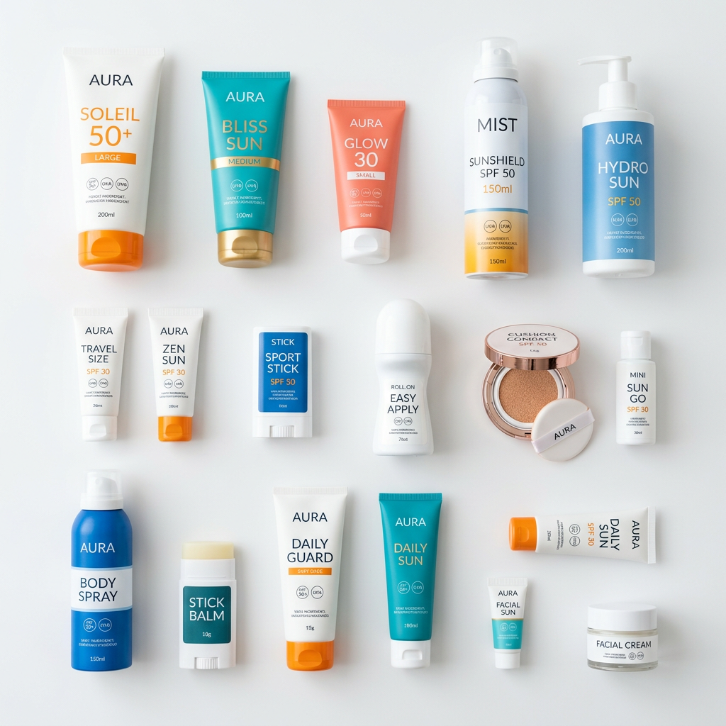 Sunscreen Packaging & Applicators